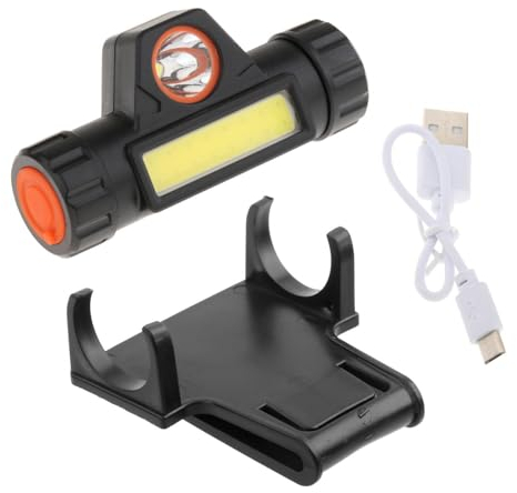 Colcolo Scheinwerfer für Schweißhelm-Taschenlampe mit Halterung, automatische Dimmung, Arbeitsscheinwerfer, starkes Licht, Mehrzweck-Kopfhalterung