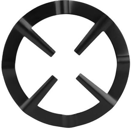 Fuerdich Gas Stove Cooker Ring, 5.2 inch Stove Gas Coffee Maker Shelves Stainless Iron Stovetop Reducer Support Shelf for Coffee Pot Simmer Ring Moka Pot