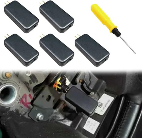 Simulateur Airbag de Voiture,5pcs Resistances D'airbag Voiture Airbag Diagnostic,Outil de Détection SRS de Diagnostic Auto,Recherche Pannes émulateur Resistance D'airbag,pour DéPannage Diagnostique