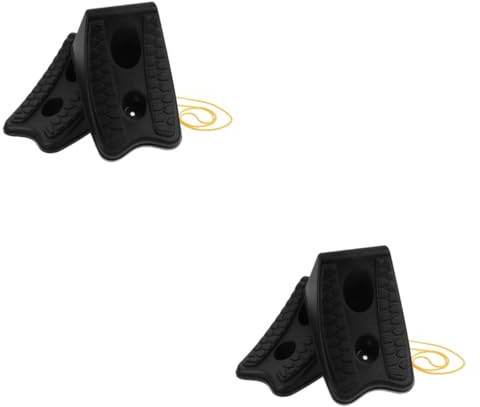 iplusmile 4 Pièces Bloc D'arrêt De Pneu De Voiture Voitures Roue Chariot Bandes Annonces Fournitures De Voiture Bloc De Calage pour Camion Cale De Roue Rampe De Remorque Caoutchouc