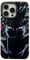 Keaittyss Laser Effect Anime Case for iPhone 16 Pro Max, Light Weight Stylish Design Comfortable Grip Protective Phone Hard Cover for iPhone 16 Pro Max Black