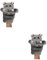 KOMBIUDA Puppen Handpuppe 2 STK Geschichte Erzählende Marionette Puppentrage Handpuppe Geschichte Marionette Dark Grey Handpuppe Nilpferd