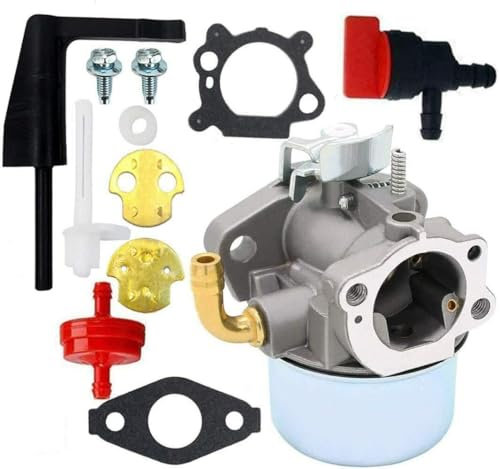 Carburador para Briggs & Stratton 215369 Intek I/C 206 generador 6.5 HP OHV Carb
