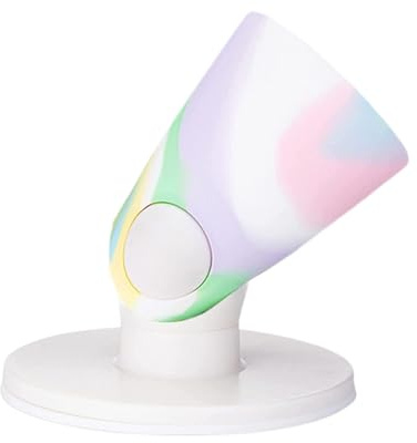 HohuzSruk Anti-Spill Nail Polish Holder Stand 9.4cm Silicone Soft Rubber Nail Polish Bottle Holder, Silicone Nails Polishs Holders, Hinge Untippable Nails Polishs Bottle Holders, Display Stand Salon