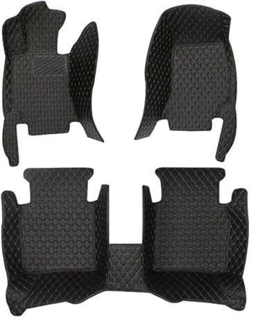 Schutzpolster Komplettset Auto-Fußmatten Und Teppiche Für Mazda MX-5 Für Miata ND 2016 2017 2018 2019 2020 2021 2022 2023 2024 2025(Style 4,RHD)