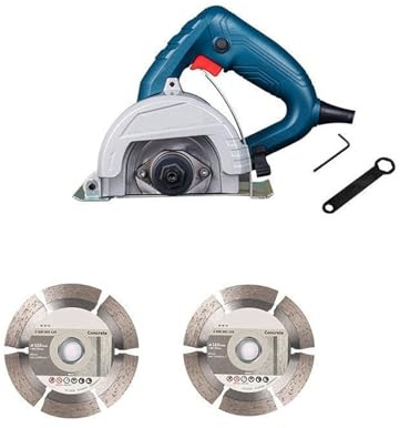 Marble Saw Slotting Machine Diamond Tile Cutter Stone High Power 1400w Watt Multi-Function Portable Tools High Precision, High Power(Set 2)