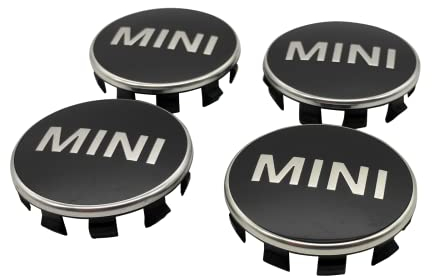 MINI Original Satz (4 Stück) Nabenabdeckung mit Chromrand F54 F55 F56 F57 F60