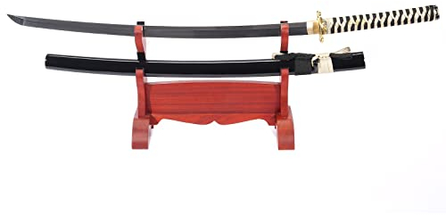 siwode handgefertigte voller zapfen scharfes Schwert, Alloy golden Dragon tsuba japanische Ninja Samurai Katana golden