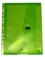 COLBY DOCUMENT WALLET COLBY A4 POP P/WALLY P326A LIME