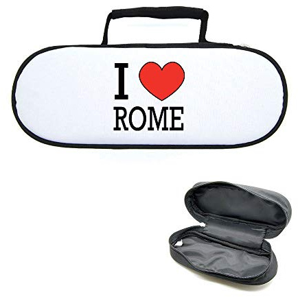 Mygoodprice Tasche für Boccia-Kugeln I Love Rome