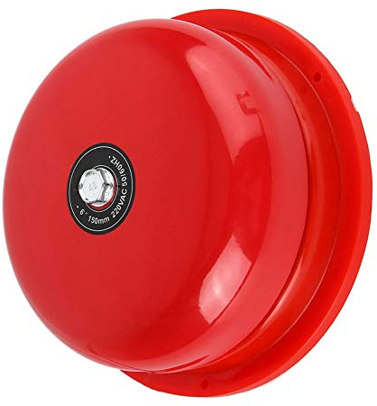 Elektrische Alarmglocke, 100-dB-interne interne Alarmmelder aus rostfreiem Stahl, für School Warehouse Station Company(220V)
