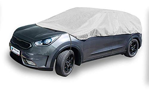 Autoschutzdecke Halbplane Halbgarage kompatibel mit Suzuki SX4 S-Cross - Crossover
