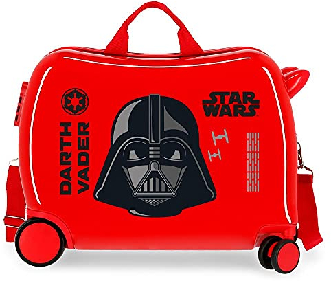 Star Wars Darth Vader Kinderkoffer, 50 x 38 x 20 cm, starr, ABS, seitlicher Zahlenkombinationsverschluss, 34 l, 1,8 kg, 4 Räder, Handgepäck.