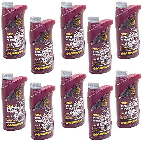 Motoröl Motorbike 4-Takt SAE 10W-40 MANNOL API SL 10 X 1 Liter