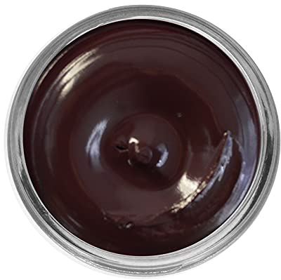 Famaco 50ml Red Bordeaux Leather Deluxe Cream Polish for Boot and Shoe with Application Sponge - Long Lasting Shine Protector Kit for Boots and Shoes