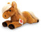 Teddy Hermann 90265 Pferd liegend 34 cm, Kuscheltier, Plüschtier mit recycelter Füllung