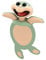 3D Karikatur Tier Lesezeichen, Niedliches Tier Lesezeichen, Kreatives 3D Stereo Lesezeichen Cartoon Tier Lesezeichen Zerquetschte Tiere Schreibwaren für Kinder Geschenk(Meeresströmungsschildkröten)