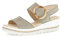 Gabor Damen Keilsandalen, Frauen Sandaletten,Best Fitting,Keilsandaletten,Keilabsatz,Wedge-Heel,bequem,flach,Women's,Lady,Schilf,40.5 EU / 7 UK