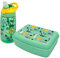 NERTHUS FIH 1001 SET Botella Tritan + Lunchbox Dinosaurios