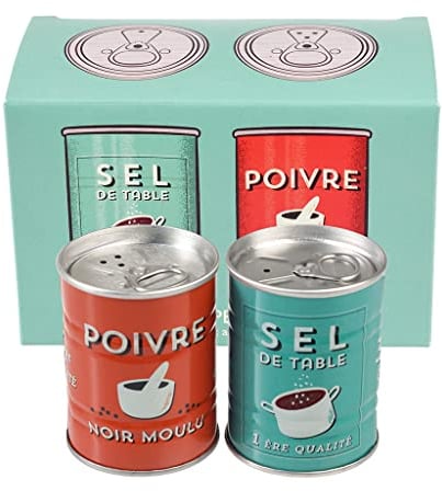 Salt and Pepper Shakers - Choice of Design (Sel and Poivre)