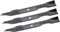 SECURA Jeu de lames (éjection) compatible avec Jonsered LT 2213 C 960410081 Tracteur de pelouse