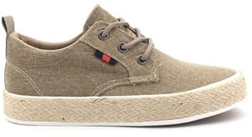 Bubble Bobble 511 Zapatillas de Cordones con Adorno de Esparto para: Niños Color: Taupe Talla: 28