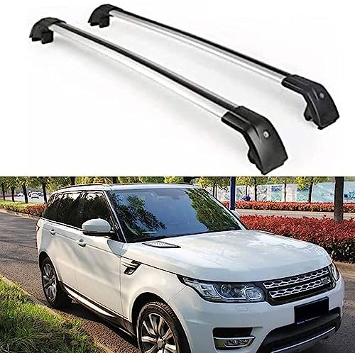 Auto Dachträger für Range Rover Sport 2014-2019, Aluminium Dachgepäckträger Dachboxen Gepäckträger Querträger Fahrradträger Abschließbare Zubehör