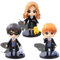 6 Stück Wizard Figuren, Magical Figur Set Sammelfiguren Happy Birthday Tortendeko Kuchen Deko Geburtstagsdeko Geschenke Schulkind Cake Topper Tortendeko Geburtstag für Mädchen Jungen Kinder