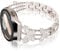 Ocaer Compatible with Samsung Galaxy Watch 7/FE/6/5/4 40mm 44mm, Galaxy Watch 6 Classic 43mm 47mm,Cute Bling Metal Watch Strap for 20mm Samsung Galaxy Watch 5Pro Strap/Watch 4 Classic(Starlight-Gold)