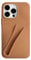 TRADAY Funny Cute Lipstick Phone Case for iPhone 14 Pro Max - Women's Protective Silicone Shockproof Slim Case - Chocolate
