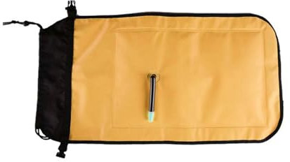 PTILSERY Bolsa flotante inflable para remo de kayak, bolsa flotante de alta visibilidad, con hebillas de liberación rápida