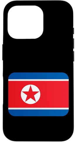 Flag North Korea Case for iPhone 16 Pro