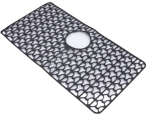 Évier de Cuisine, Lavabo en Silicone Grille (BLACK)