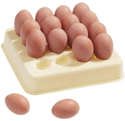 Miniatur Eier für Wichtel/Geldgeschenke, 16 Stück, ca. 4 x 4 cm