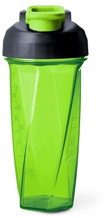 YETI Yonder Helimix Vortex Blender Shaker Bottle Holds up to 27oz | No Blending Ball or Whisk | USA Made | Portable Pre Workout Whey Protein Drink Shaker Cup | Dishwasher Safe, Venom