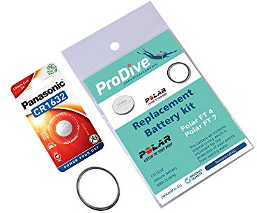 ProDive Batery Kit for Polar FT4 FT7 Heart Rate Monitor Sports Watch, Replacemen Service Spare Set