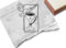 Stempel Taube, Kelch und Ähre - Motivstempel Symbole Kirche Religion Taufe Kommunion Konfirmation - Karten Basteln Tischdeko Scrapbook - zAcheR-fineT