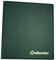 Collector Banknotenalbum für Verschiedene Banknoten-Größen - mit Seiten und Weiß Trennblättern + Index - Grün