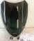 FACO Windschild dunkel getönt KYMCO G-Dink 300i ABS (17-18) Sportlich Schwarz Anklammern Motoroller