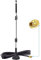 Bingfu Antena WiFi Macho SMA Antena Doble Banda 2.4GHz 5GHz 5.8GHz 9dBi Base Magnética Antena para Inalámbrica Cámara de Seguridad Vedio Cámara de Visión Trasera de Remolque de Camión Monitor Inverso