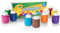 CRAYOLA - Kit de 10 Mini Pots de Peinture Lavable, 10 Couleurs Différentes - Âge Conseillé: à Partir de 3 Ans