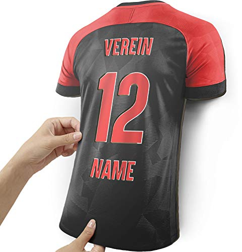 Elbeffekt Trikotlampe für Erlangen Fans aus Holz - personalisierbares Geschenk - schenke Dein individuellen Erlangen Fanartikel aus Echtholz