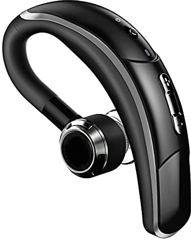 Auricolare Bluetooth 4.1 con CVC 6.0 Microfono, CSR Chip e Catturare Voce Chiara, 4 Tasti, Cuffia Bluetooth Senza Fili Regolabile 180°