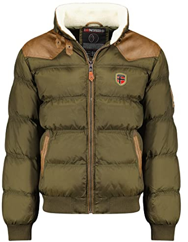 Geographical Norway warme Winterjacke Designer Herren Winter Stepp Jacke