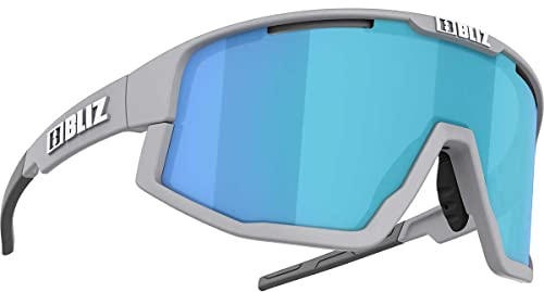 Bliz Fusion Sportbrille, light grey-smoke blue multi