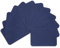 AXEN 12PCS Iron on Repair Patches, 100% Cotton Fabirc Mending Patches for Clothing, Pants, Dress, Shirts, Coats, Jeans and More, Dark Blue