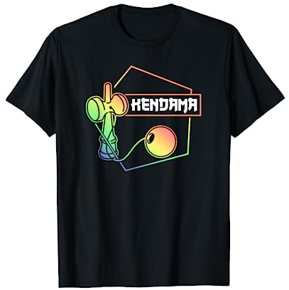 Kendama Merch Aquarell-Design T-Shirt