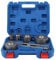 Set di Seghe a Tazza per Calcestruzzo, 9 Pezzi Set di Punte per Trapano Apri Fori per Cemento, 30/40/65/80/100 Mm Fresa per Fori Cavi Acciaio Al Tungsteno con Scatola di