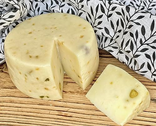 Pecorino al Pistacchio queso de leche de oveja madurado con pistachos 30-60 días