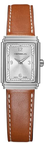Montre Femme Herbelin Art Déco Cuir Gold